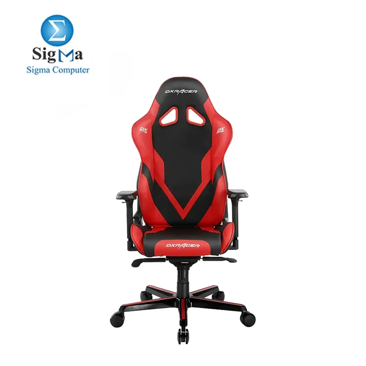 DXRacer Gladiator Series Modular Gaming Chair D8200 - Black & Red (The Seat Cushion Is Removable) GC-G001-NR-B2-423